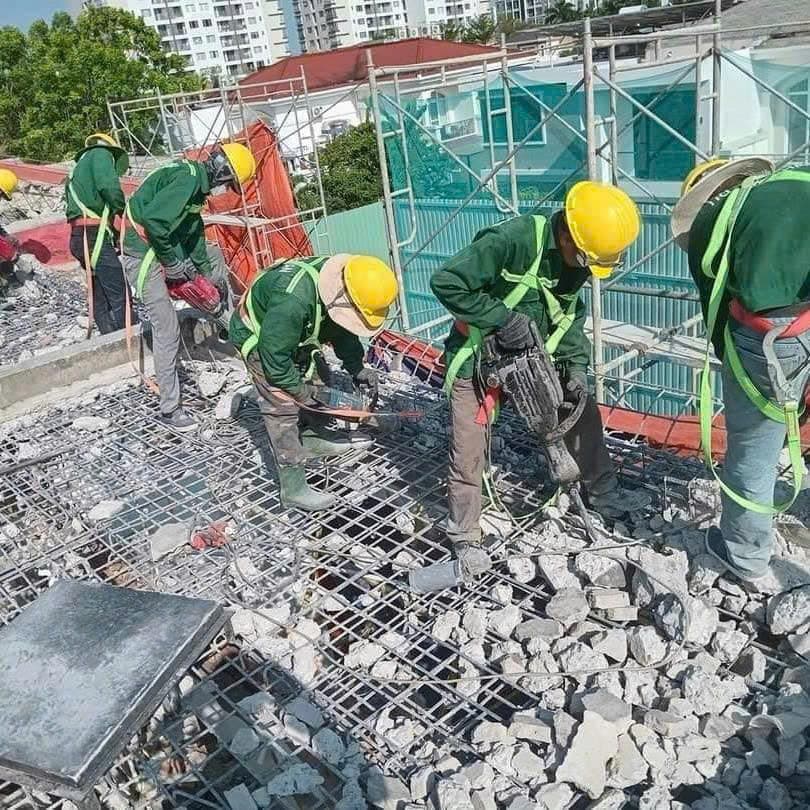 Thu gom cấu kiện bê tông